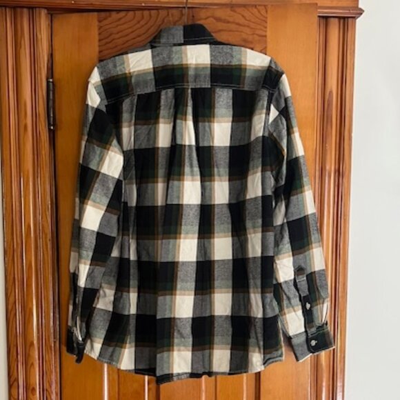 Eddie Bauer Plaid Shirt Long Sleeve Relaxed Fit Collared  Men's Large - Picture 3 of 7
